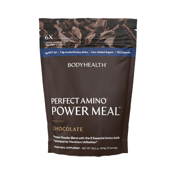 Dark chocolate power meal shake